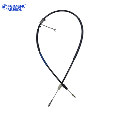 Niezawodny i oryginalny kabel hamulca ręcznego 7C19-2A809AA-HM, lewa pozycja tylna, odpowiedni dla Forda Transit V348, zbudowany do 1570 mm