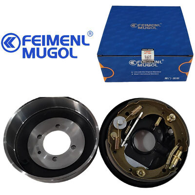 jakość Premium OEM-Quality Parking Brake Drum Assembly DN1-2598-EA dla JMC Kaiyun Euro 4 Light Trucks, zaprojektowany z myślą o niezawodnej pracy hamulca ręcznego. fabryka